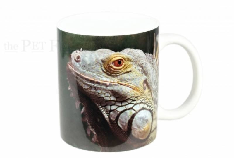 Kaffeebecher "Iguana iguana head"